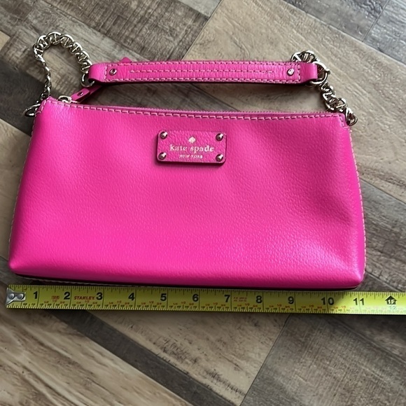 Kate Spade Pink Leather Clutch - Picture 8 of 10